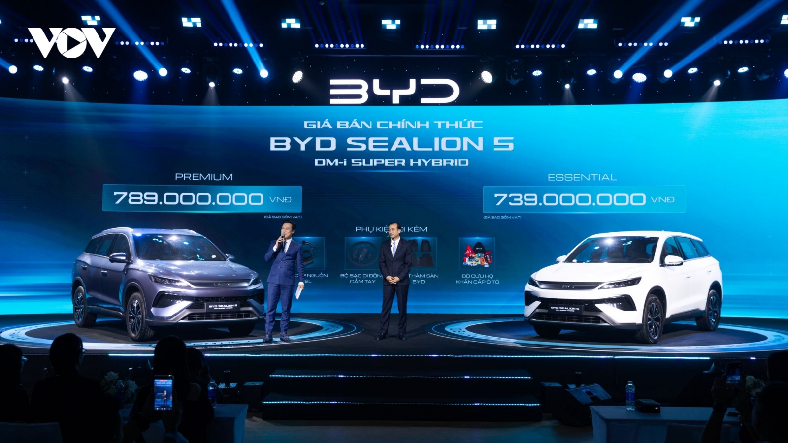 BYD Sealion 5 chính thức ra mắt tại Việt Nam với giá từ 659 triệu đồng