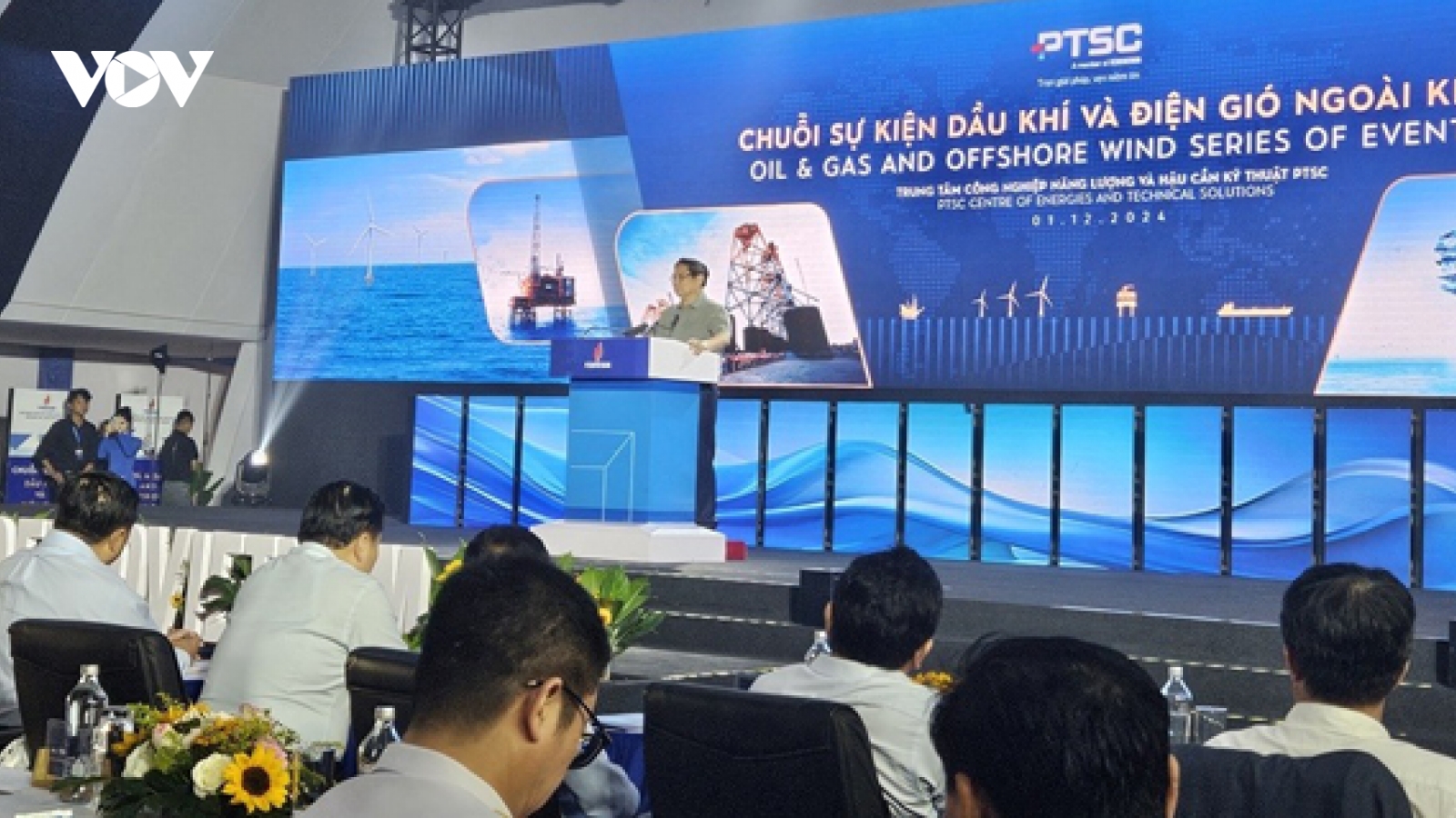 Thủ tướng Phạm Minh Chính dự chuỗi sự kiện về dầu khí và điện gió ngoài khơi