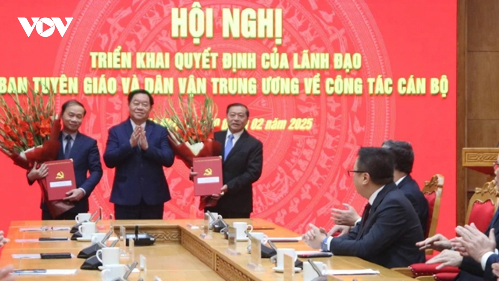 Ban Tuyên giáo và Dân vận T.Ư công bố quyết định của Bộ Chính trị về nhân sự
