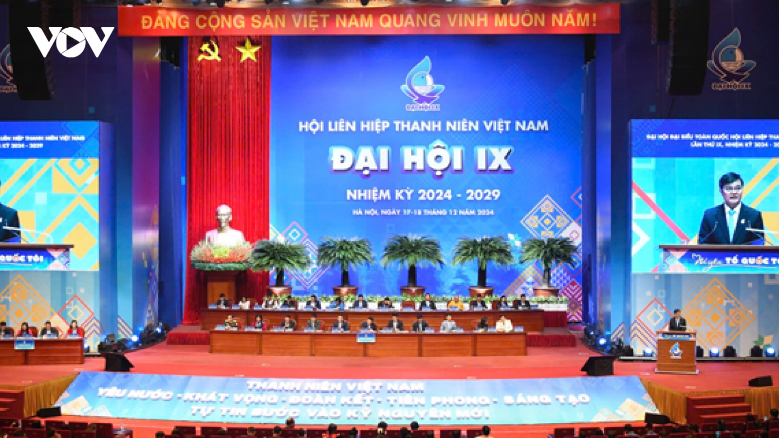 Khai mạc Đại hội IX Hội Liên hiệp Thanh niên Việt Nam