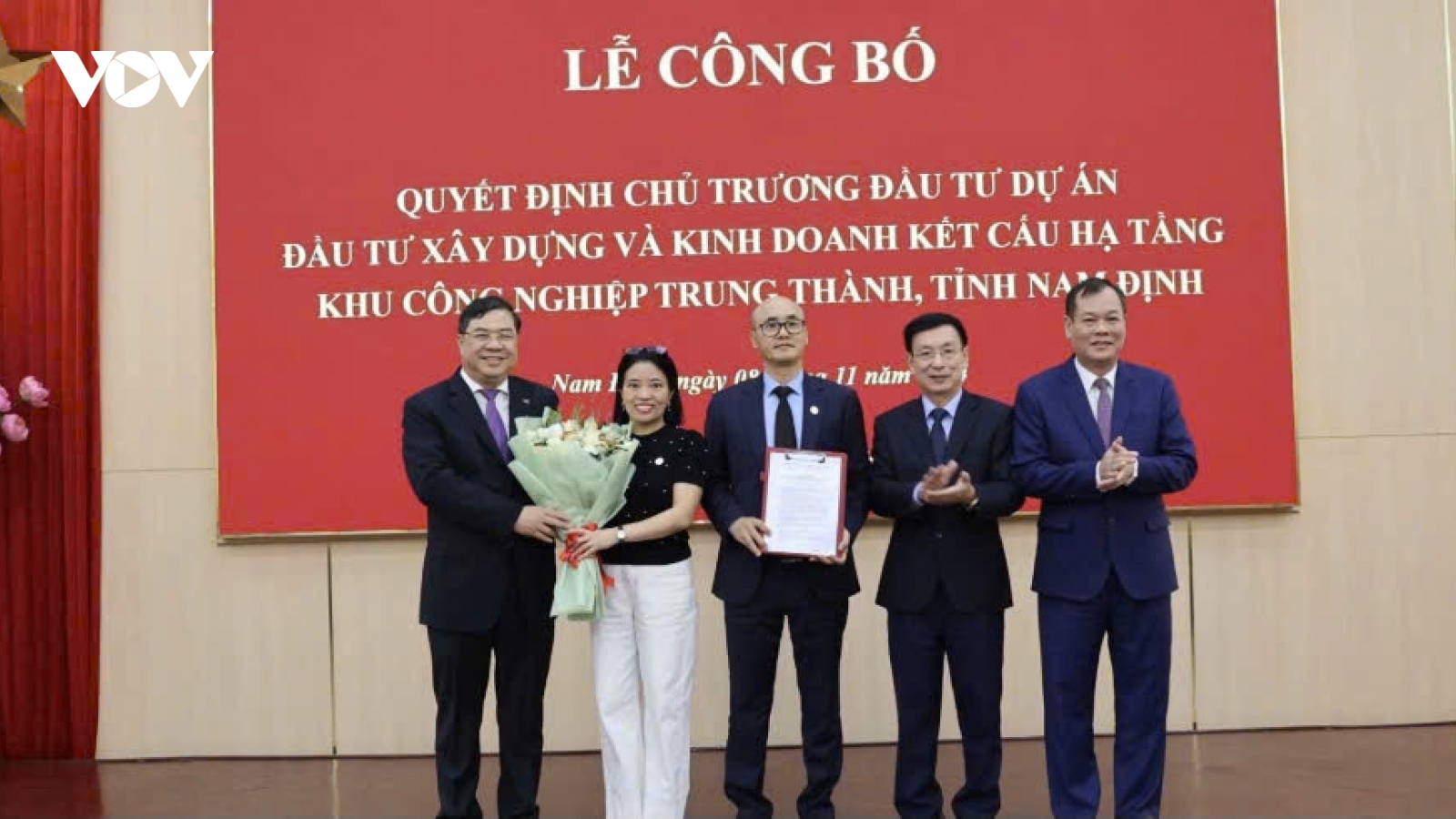 Nam Định: Sắp có khu công nghiệp Trung Thành 200 ha