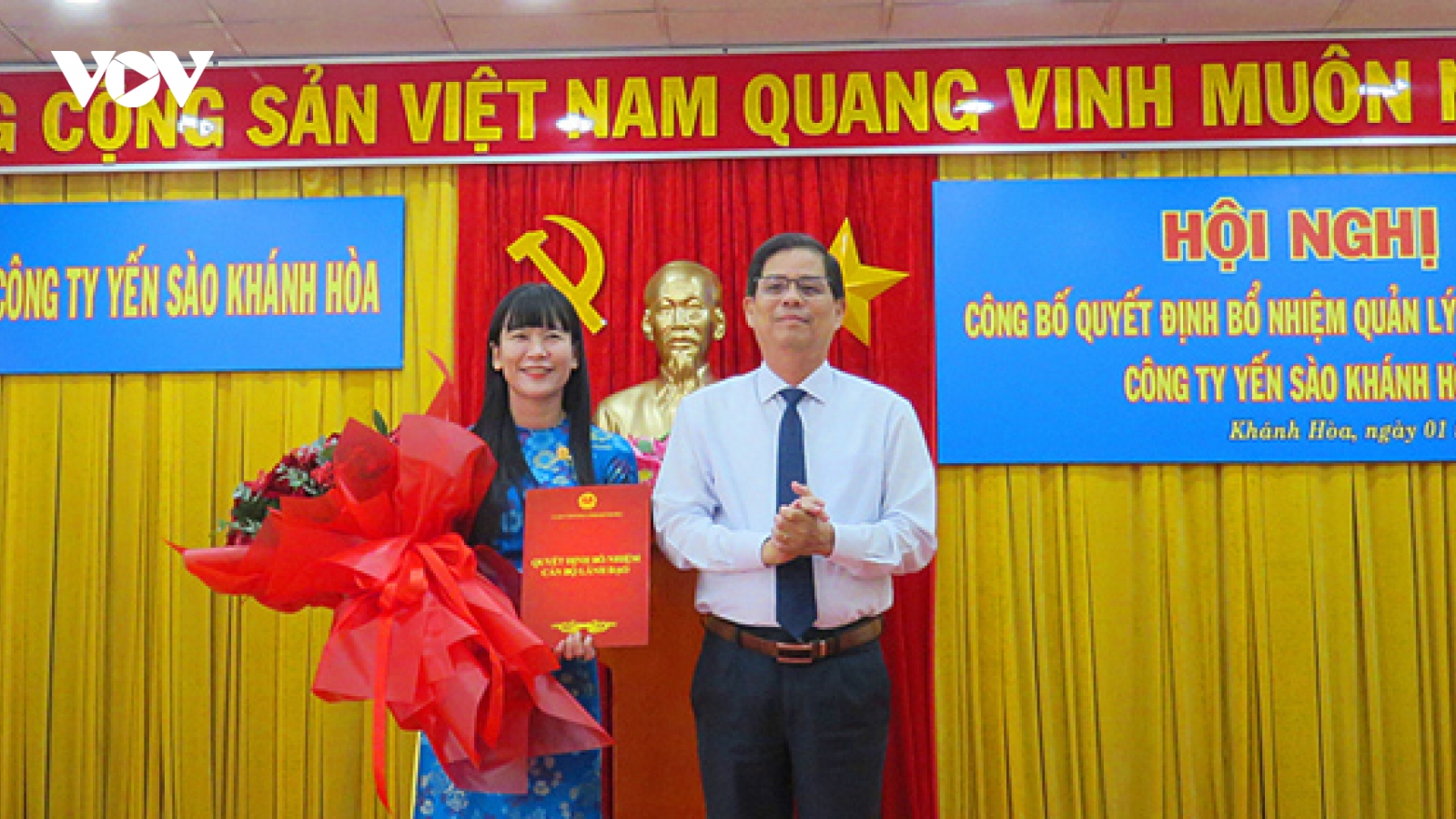 Bà Trịnh Thị Hồng Vân giữ chức Chủ tịch HĐTV Công ty Yến sào Khánh Hòa