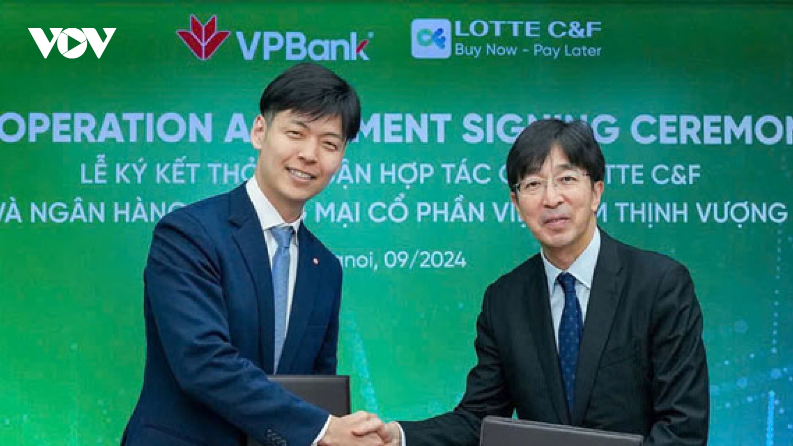 VPBank hợp tác cùng LOTTE C&F hỗ trợ khách hàng 'Mua trước trả sau'