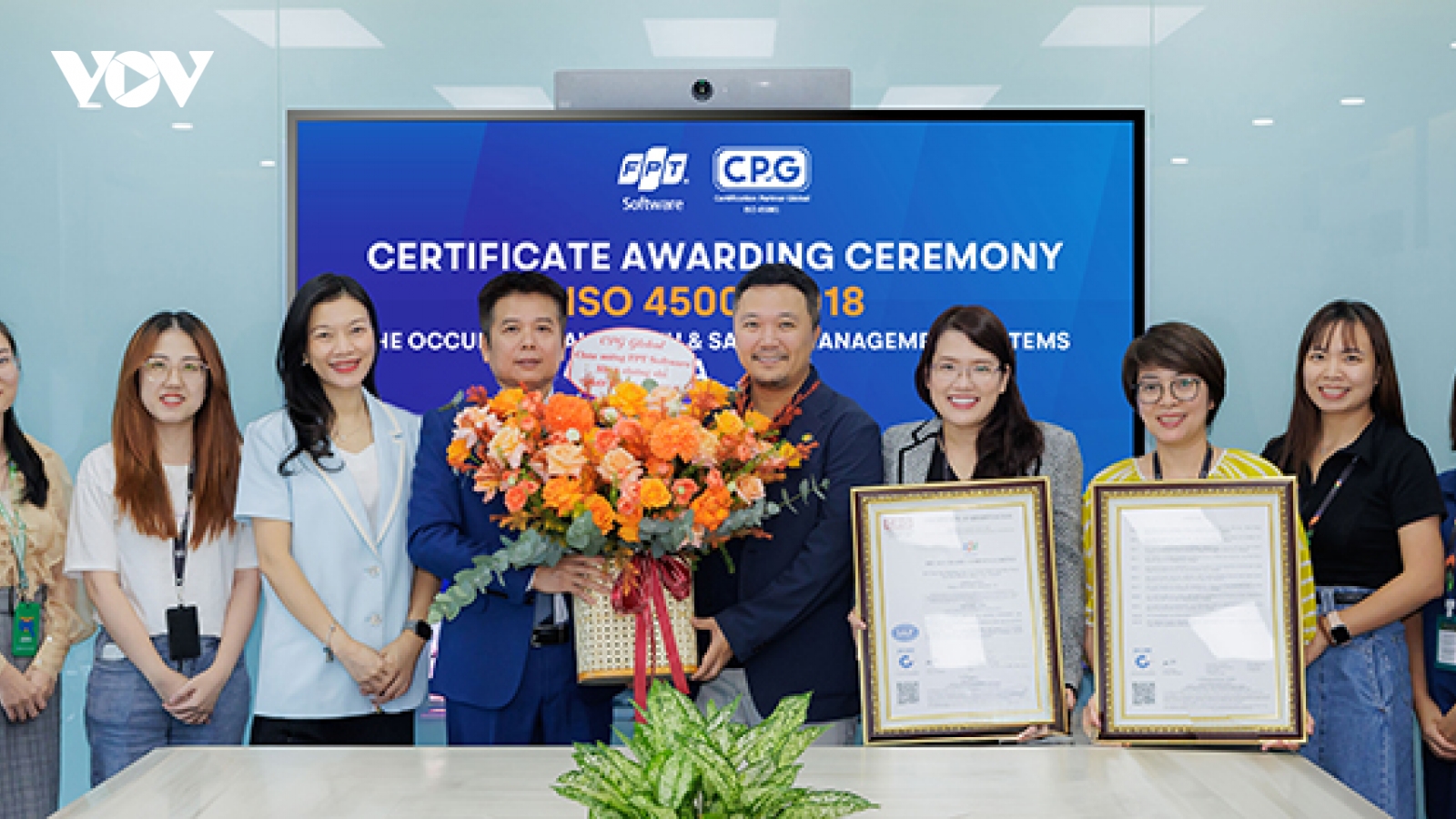 FPT Software đạt chứng chỉ ISO 45001 về Hệ thống quản lý an toàn sức khỏe nghề nghiệp