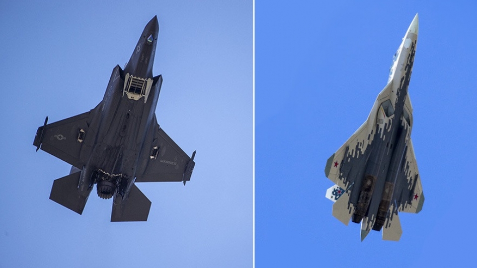 F-35 so voi Su-57, -afp, ap.jpg