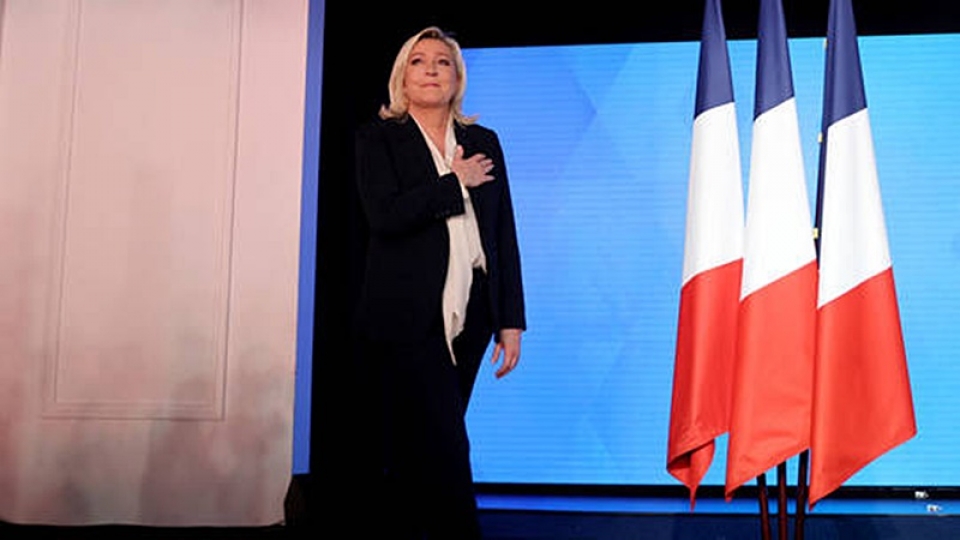 Le Pen ung vien bau cu tong thong Phap -afp.jpg