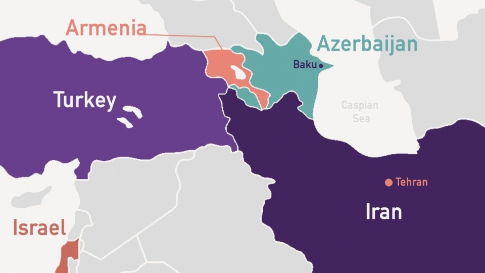 ban do Iran Israel Azerbaijan Armenia -AzerNews.jpg