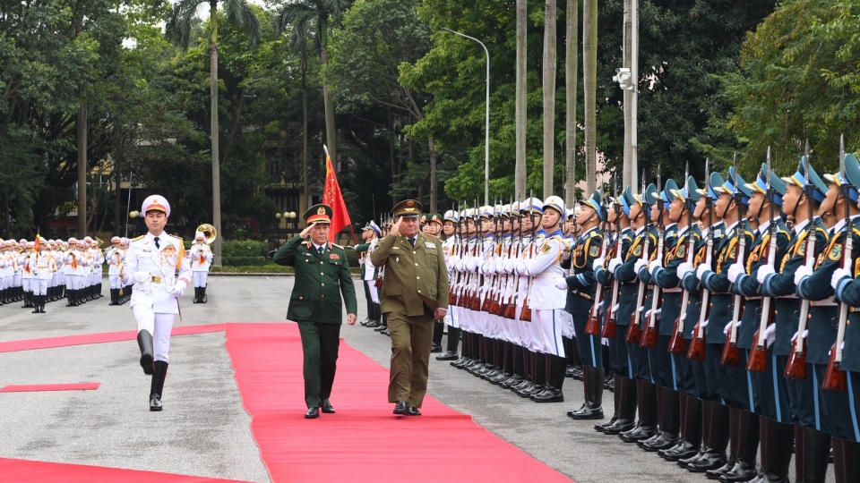 
        Chủ nhiệm Chính trị các LLVT Cách mạng Cuba thăm chính thức Việt Nam
                              
