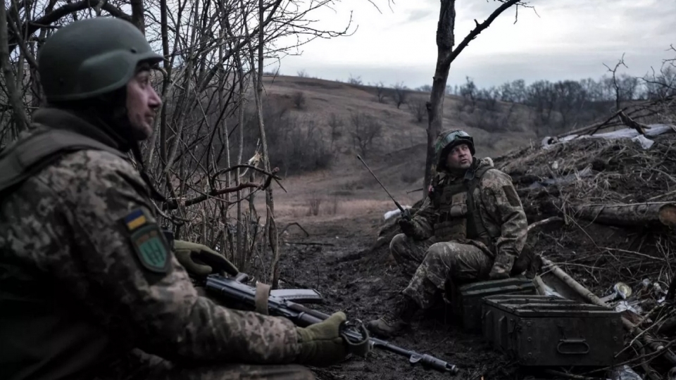 linh Ukraine o tien tuyen gan Bakhmut -afp.jpg