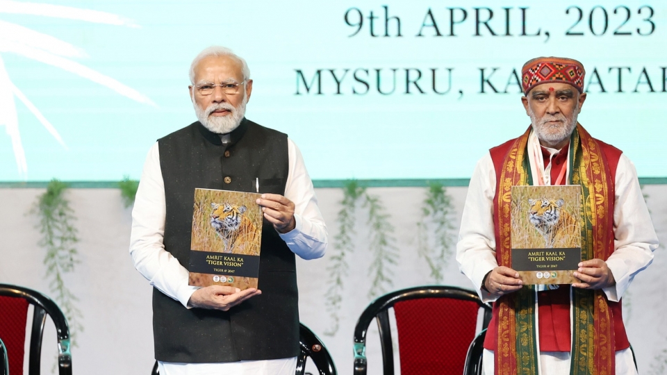 thu tuong An Do Modi cong bo tam nhin Amrit Kaal Ka ve bao ton ho -dsq An Do.JPG