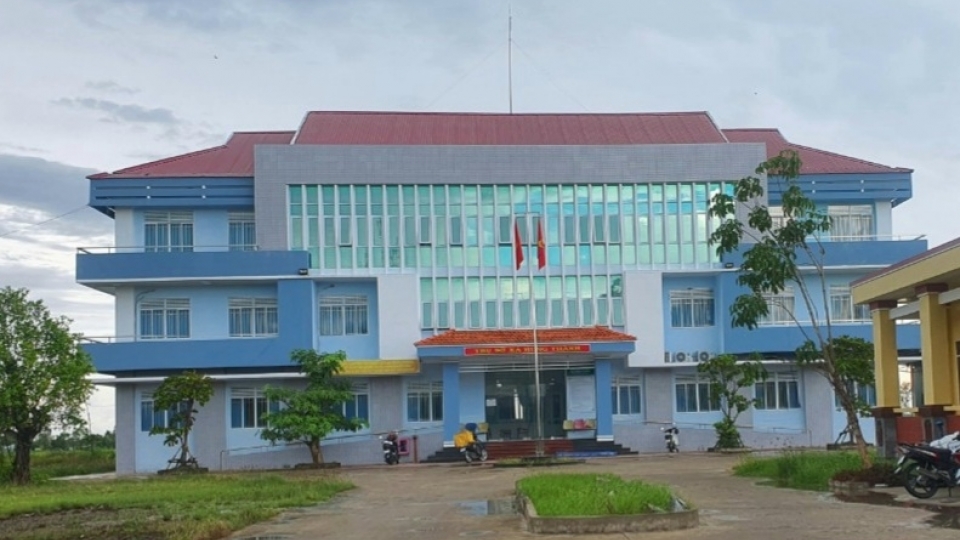 Trụ sở UBND xã Hưng Thành - nơi xảy ra vụ việc 1.jpg