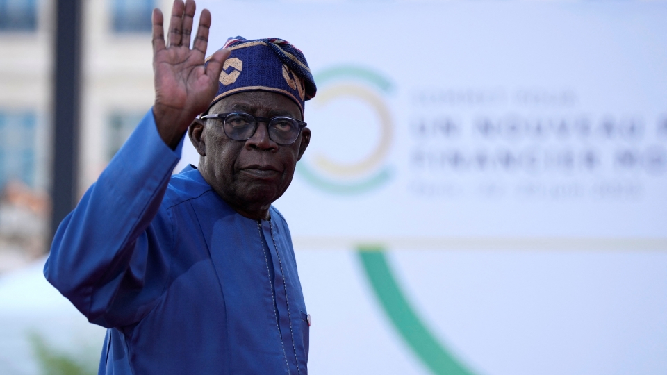 Tong thong NIgeria Bola Tinubu. Anh Reuters.jpg