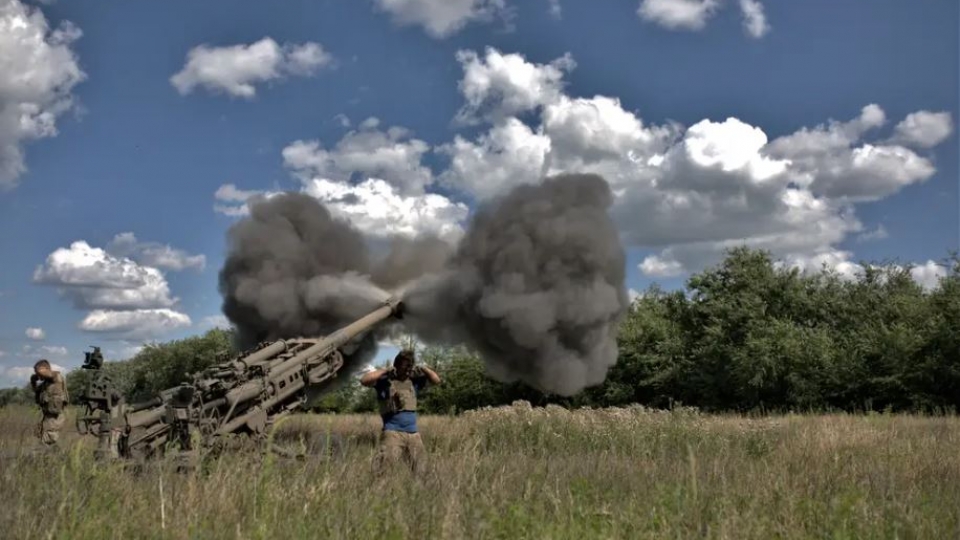 Ukraine khai hoa luu phao M177 o Zaporizhzhya. Anh Getty.JPG