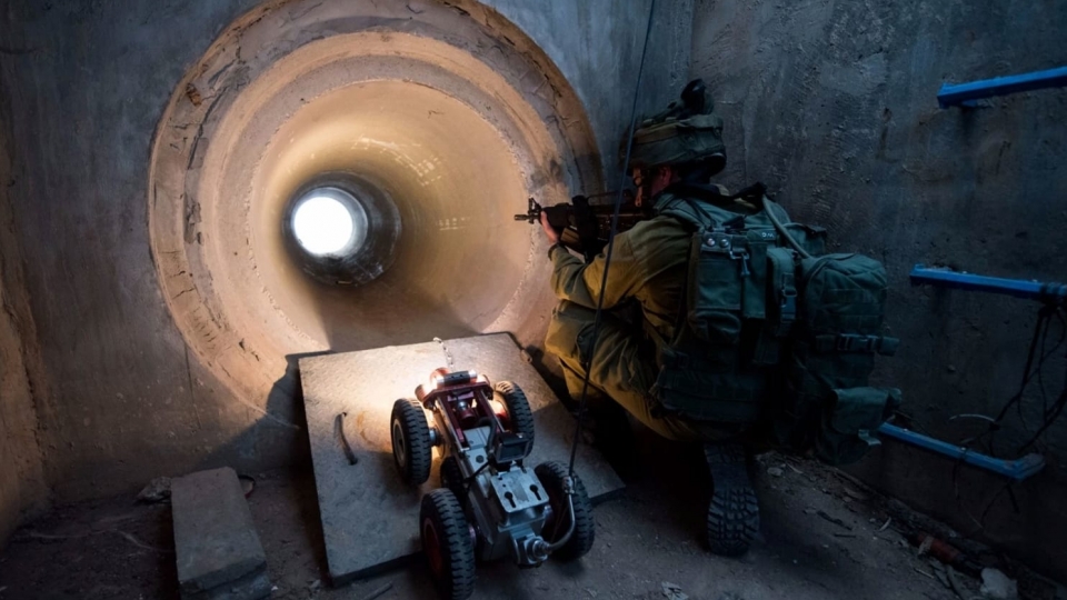 linh Israel tan cong duong ham (huan luyen), tac chien duong ham -idf.jpg