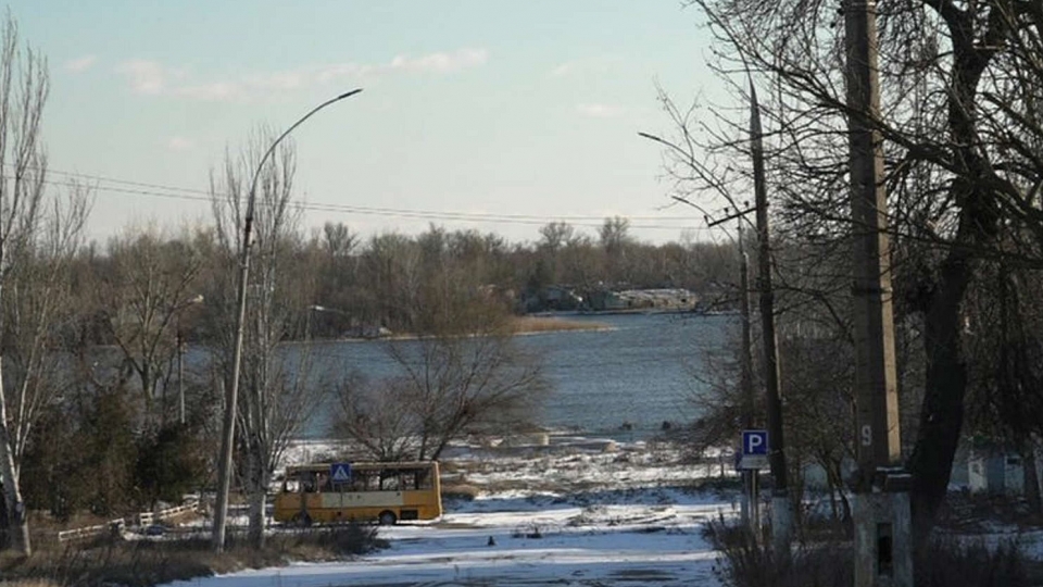 song Dnipro tai thanh pho Kherson, quyet chien Nga Ukraine, huu ngan Dnipro -bbc.jpg