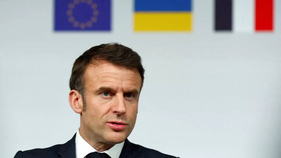 Tổng thống Pháp Emmanuel Macron lần đầu tiên đề cập đến khả năng phương Tây đưa quân vào Ukraina - Ảnh_ Le Figaro.jpg