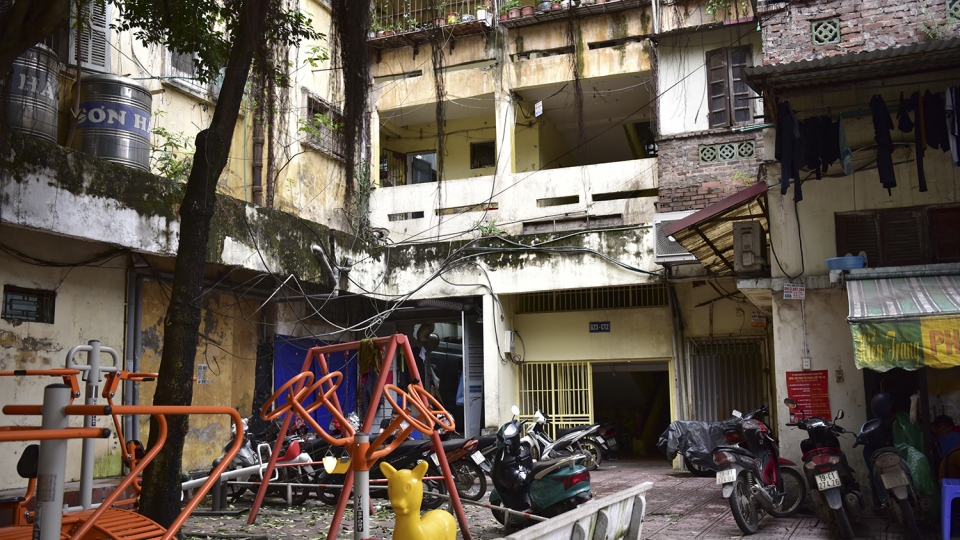 Hiện trạng 5 nhà tập thể cũ ở Hà Nội sẽ xây dựng thành chung cư mới