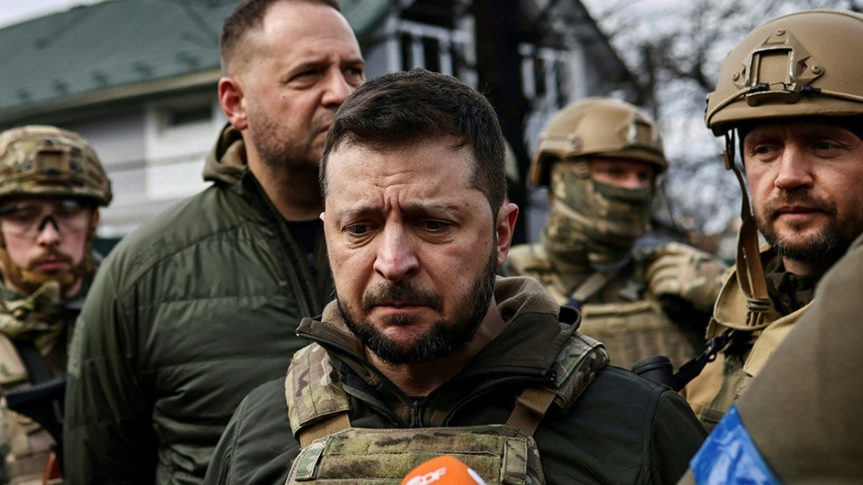 tong thong Ukraine Zelensky lo au cang thang, quan nhan Ukraine -afp.jpg