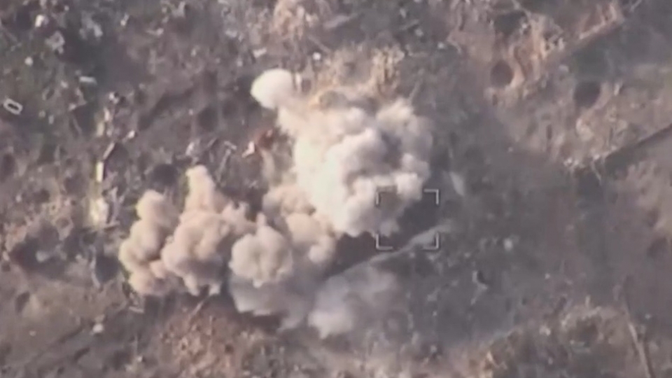 Nga na phao vao nhom linh Ukraine o huu ngan song Dnipro -sputnik.jpg