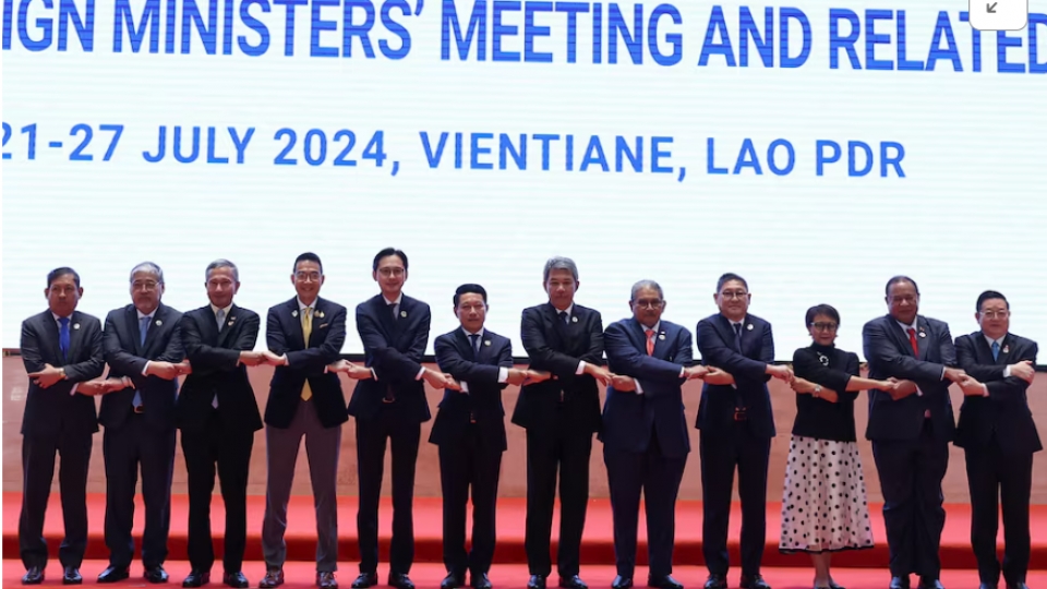 Lãnh đạo Bộ Ngoại giao ASEAN tham dự Hội nghị Bộ trưởng Ngoại giao ASEAN lần thứ 57_Nguồn Reuters.png