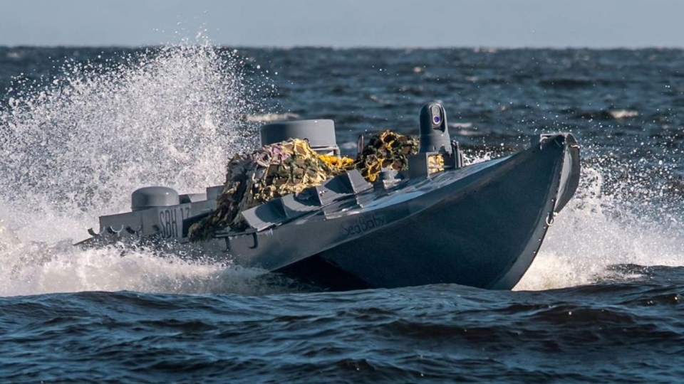 USV Ukraine, xuong khong nguoi lai Ukraine, phien ban USV Sea Baby -united24.jpg