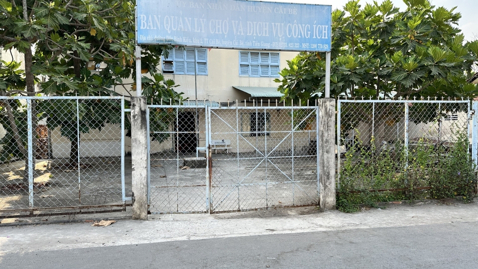 Ban Quản lý chợ và Dịch vụ công ích huyện Cái Bè- đơn vị có sai phạm tiền tỷ phải chuyển hồ sơ sang Cơ quan điều tra. .jpg