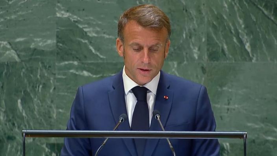 tong thong Phap Macron phat bieu tai Lien Hop Quoc -le figaro.png