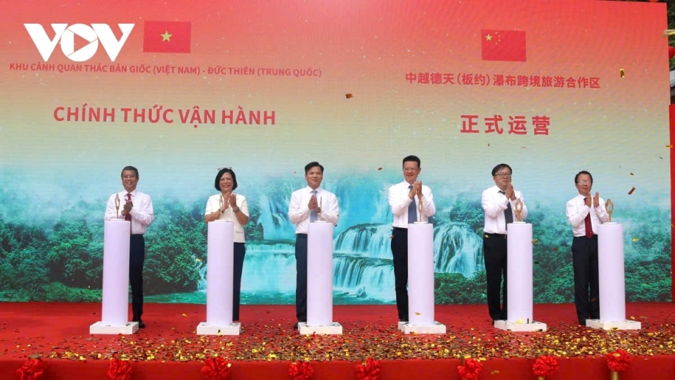 Ban Gioc – Detain Waterfall Scenic Zone put into operation.jpg