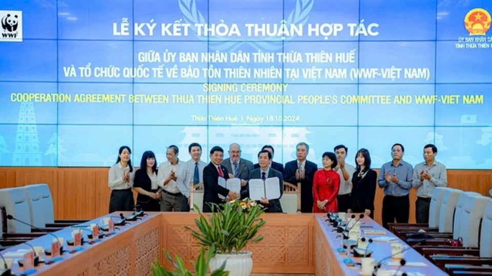 WWF assists Thua Thien-Hue with biodiversity conservation, sustainable development.jpg