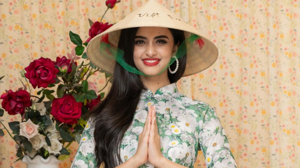 Miss Universe India 2024 Rhea Singha promotes Da Nang tourism