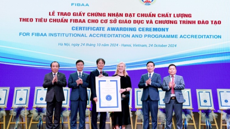 Vietnamese university gets FIBAA accreditation