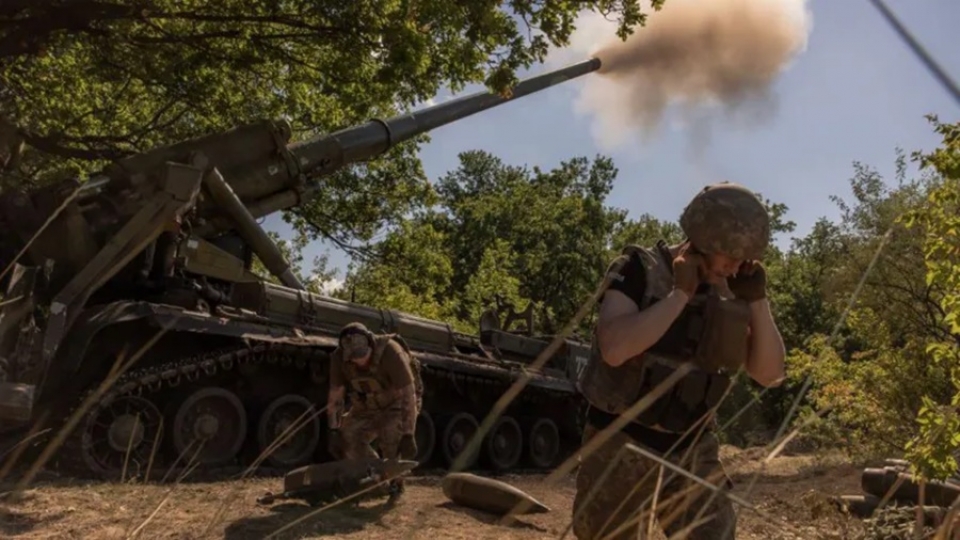 phao binh Ukraine na phao, dan phao Ukraine, phao tu hanh Ukraine diem hoa -getty.jpg