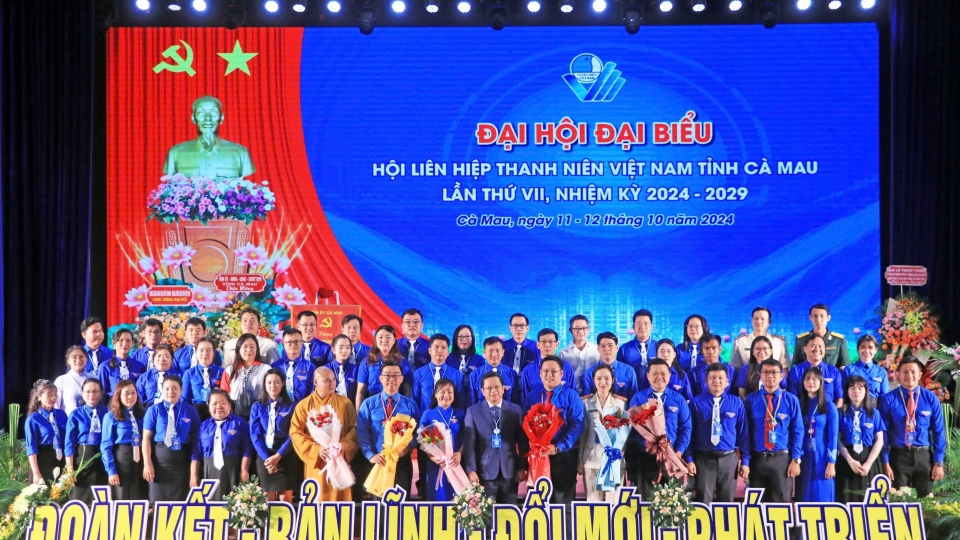 Anh Nguyễn Ngọc Thuận tái đắc cử Chủ tịch Hội LHTN Việt Nam tỉnh Cà Mau