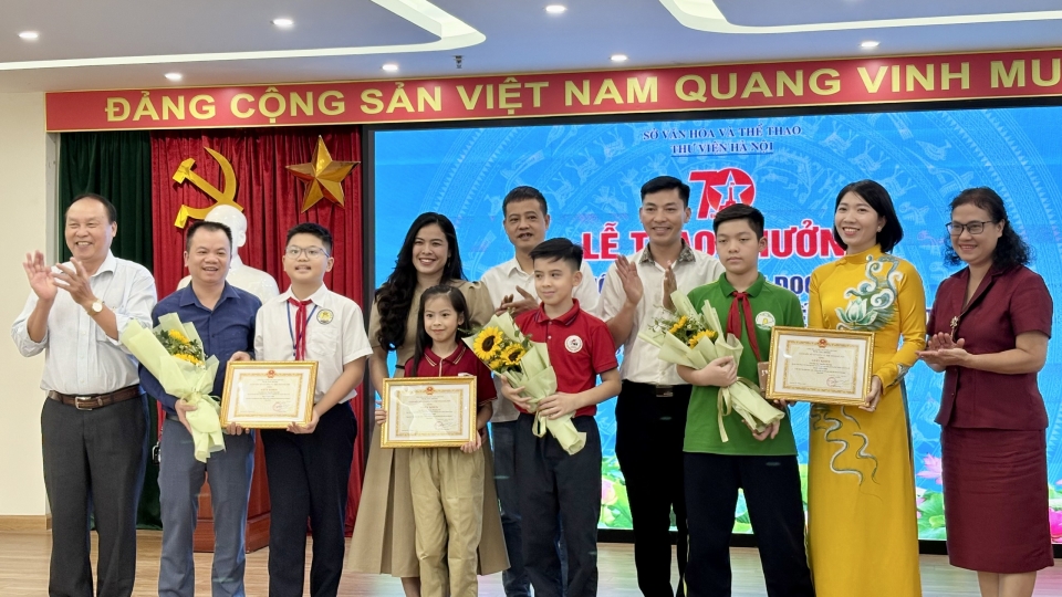 Cuộc thi "Gia đình đọc sách" - Phát triển văn hóa đọc trong mỗi gia đình