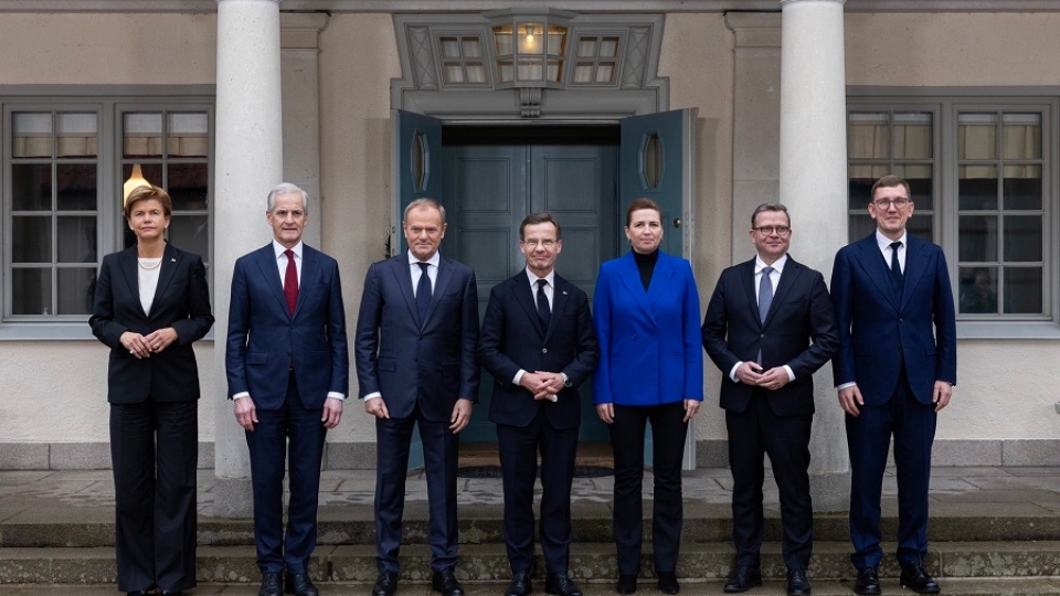 Lãnh đạo các nước Bắc Âu- Baltic và Ba Lan (Ảnh -defence-industry.eu).jpg