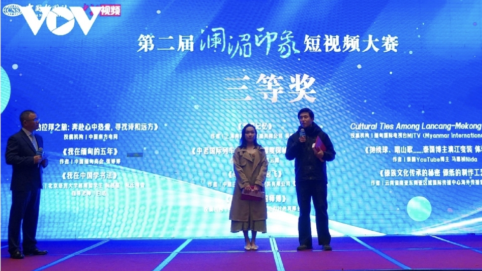 Vietnamese students win Short Video Contest in China