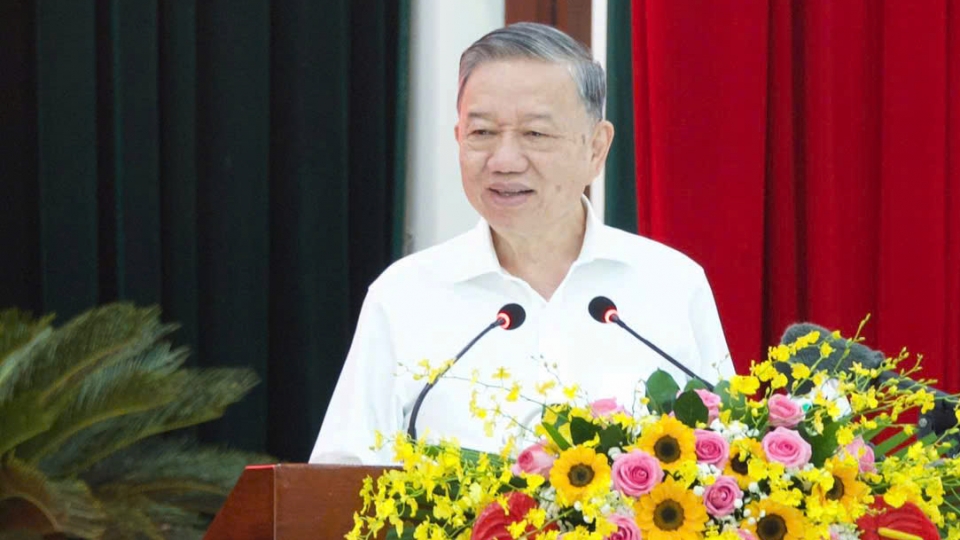 Tong bi thu To Lam lam viec voi Ninh Thuan.jpg