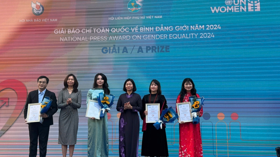 Đài TNVN giành giải A và C, giải Báo chí toàn quốc về Bình đẳng giới 2024