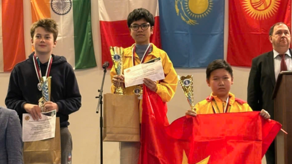 Five golds for Vietnam at World Youth Rapid & Blitz Championships