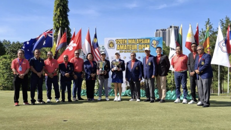 Vietnamese golfer wins Malaysian Amateur Open 2024