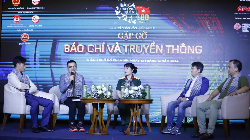 Lần đầu tiên chương trình "Bài ca không quên" được tổ chức tại TP.HCM