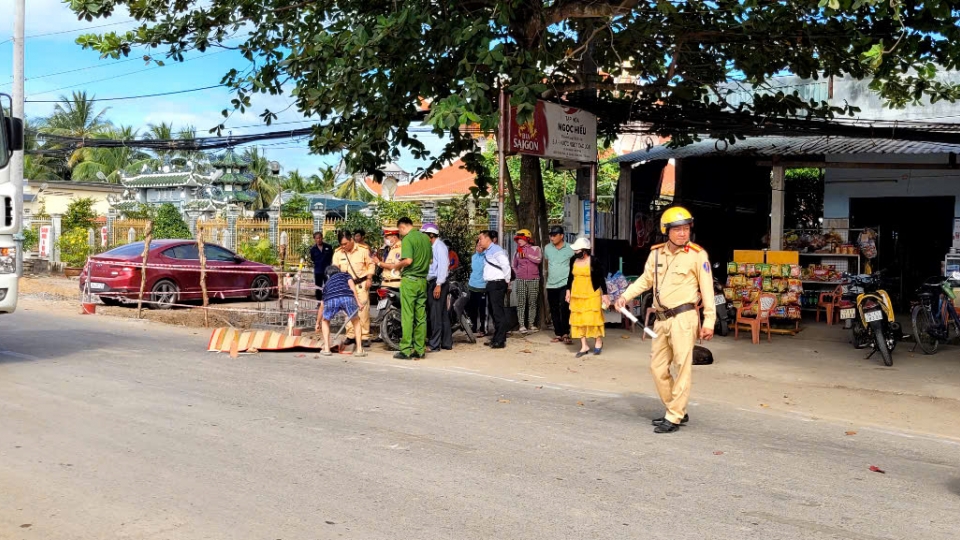 Ô tô tải tông xe gắn máy làm một người tử vong tại chỗ