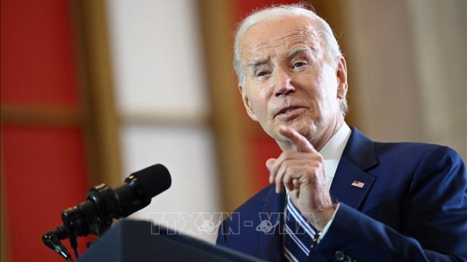 Tổng thống Mỹ Joe Biden kêu gọi ngừng bắn ngay lập tức ở Gaza