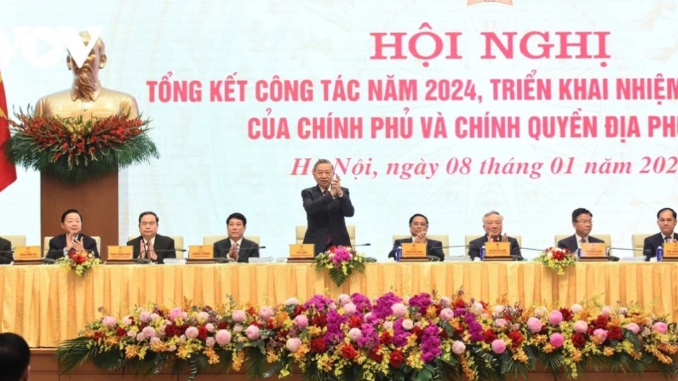 Senior leaders attend Government conference with localities on 2025 tasks