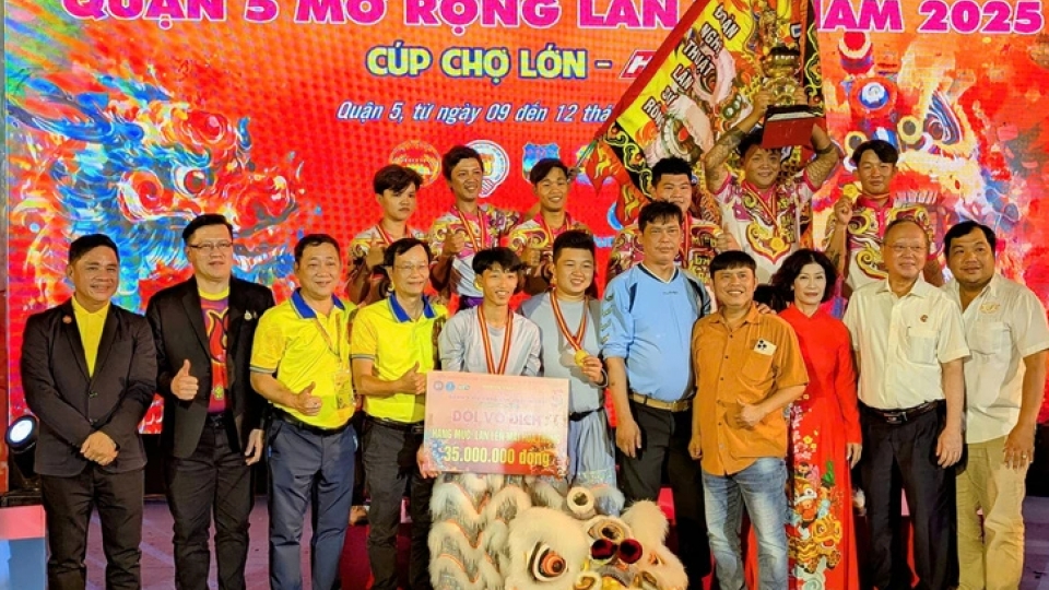 Int’l Open Kylin-Lion-Dragon Championship attracts spectators