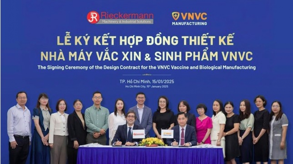 VNVC and Rieckermann to build green vaccine factory in Vietnam