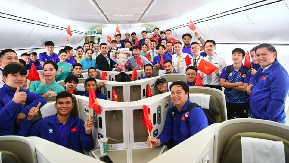 Local players arrive in Thailand for ASEAN Cup Final second leg