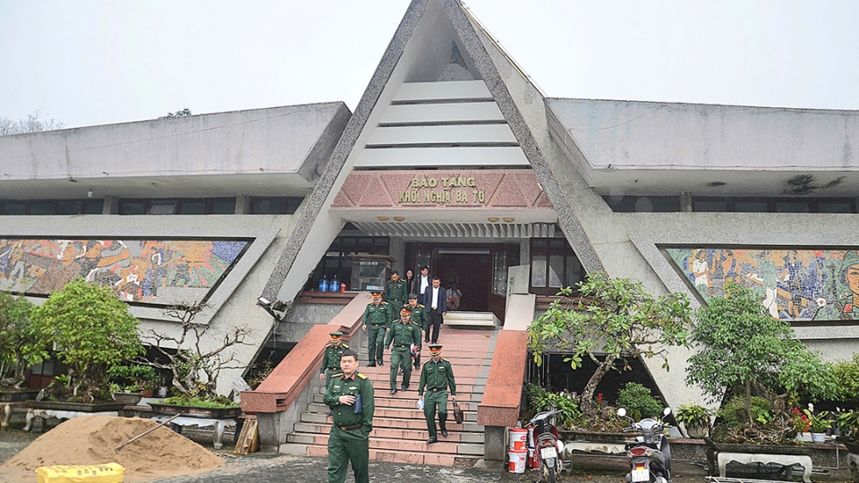 Bảo tàng Khởi nghĩa Ba Tơ đang được khẩn trương tu bổ, nâng cấp.jpg