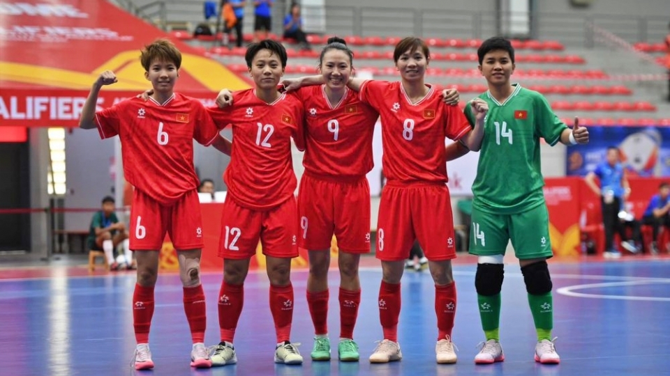 Kết quả bốc thăm chia bảng VCK Futsal nữ châu Á 2025.jpg