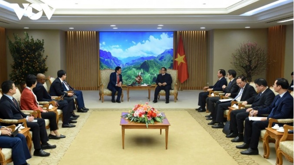 Prime Minister Pham Minh Chinh meets with FAO Director-General Qu Dongyu.jpg